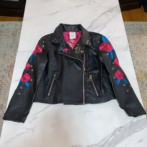 Disney - Beauty and the Beast Faux Leather Jacket